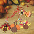 24 Pcs Thanksgiving Turkey Necklaces Kit, Turkey Beaded Necklace Making Kit, DIY for Kids, Thanksgiving Gifts Set for Thanksgiving Party toys Game...