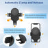 SUPERNIGHT Wireless Car Charger, 15W Qi Fast Charging Auto Clamping Phone Holder Mount on Air Vent & Dashboard for iPhone Samsung Huawei Oneplus, ...