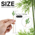 PuTwo Cocktail Picks Handmade Bamboo Toothpicks 100pcs 4.7” in Green Cacti...