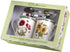 Portmeirion Botanic Garden Mug & Teaspoon Set - Ceramic Mugs & Stainless Steel Spoons - Poppy & Sunflower Motifs, Chip-Resistant Glaze, Dishwasher...