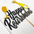 Happy Retirement Cake Topper - Retirement Party Decoration Supplies...