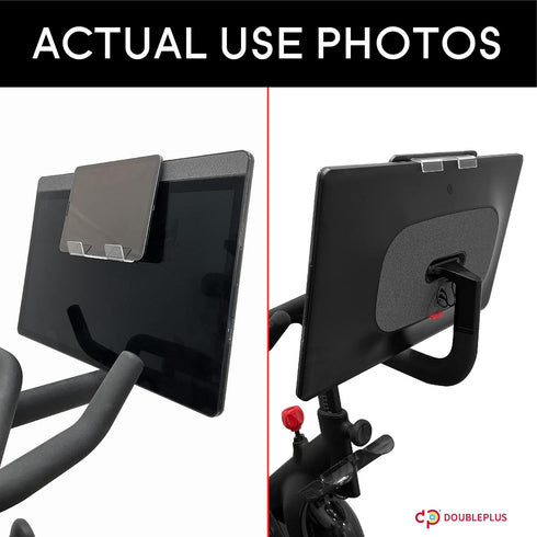 Tablet Holder Compatible with Peloton Bike & Bike Plus & Tread & Row, Holder for iPad, Tablet Stand, Compatible with Myx Fitness bike, Mount for K...