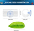 2 Pack Betta Fish Acrylic Tube Tunnel,Betta Fish Leaf Pad Simulating The Natural Habitat for Betta Spawning Grounds Breeding Resting Bed?Betta Toy...