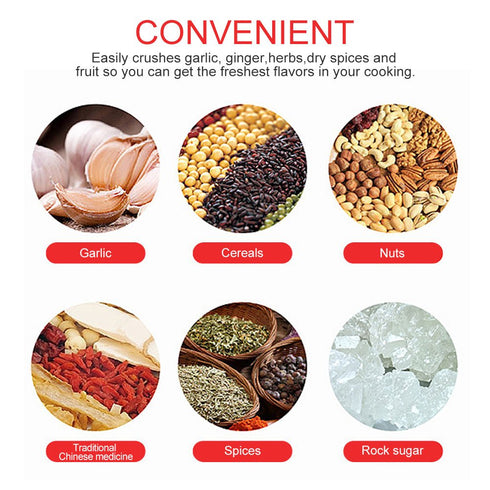 Grinding Bowl Grinder,Bamboo Mortar and Pestle,Kitchen Tool,Grinder for Herbs Spice Guacamole Garlic Ginger Root/Coffee,Handmade Garlic Press Crus...