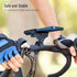 Upgraded Bike Phone Mount 360° Rotatable Universal Bicycle Motorcycle Scooter Bike Accessories Handlebar Phone Clip Holder for Any Smartphones Bet...