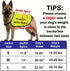 Rescue Dog Jacket Vest Nervous Rescue Space Dog Vest Dog Walking Slogan Warning Vest (Nervous Rescue Space-Medium)...
