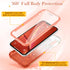 Ruky for XR Case, Glitter Clear Full Body Rugged Liquid Cover with Built-in Screen Protector...