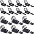 50Pcs 2 Sizes Adjustable Self-Adhesive Nylon Cable Straps Cable Ties Cord Clamp for wire management, Large and Small...