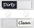 Dishwasher Magnet Clean Dirty Sign Shutter Only Changes When You Push It Non-Scratching Strong Magnet or 3M Adhesive Options Indicator Tells Wheth...