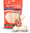 Pet Factory American Beefhide 6-7" Knotted Bones Dog Chew Treats - Natural Flavor, 3 Count/1 Pack...