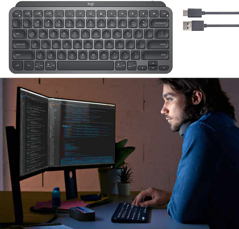 Sqrmekoko Charging Cable Charger Wire Compatible with Logitech MX Keys, Anywhere 3 Keyboard, ZRK Royal KLUDGE RK61,HK Gaming GK61,DIERYA DK61 DK63...