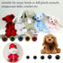 Safety Eyes 796pcs Plastic Safety Eyes and Noses, 6-20mm Black Craft Doll Eyes with Washers Assorted Sizes Bear Nose for Plush Animal Crochet Bear...