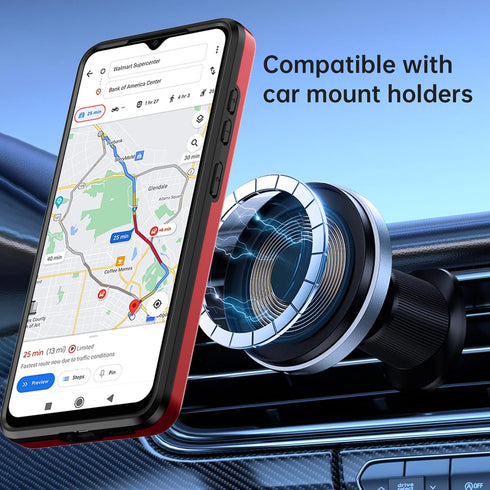 FUNMIKO for Samsung Galaxy S20 FE Case with Sliding Camera Lens Cover and Glass Screen Protector - Magnetic Kickstand - Shockproof Protective Phon...