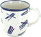 Blue Rose Polish Pottery Zoe Plain Coffee Mug...