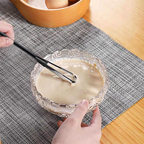 8 PCS Multifunctional Mini Whisk Mini Spoon Small Whisks 2 in 1 Whisk Utensil Mini Sugar Spoon Silcone Whisks Set Non Scratch Coated Kitchen Whisk...