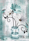 Flower Stamped Cross Stitch Kits - Daisy Counted Cross Stitch Kits for Beginners Adults Needlepoint Cross-Stitch Patterns Dimensions Needlecrafts ...