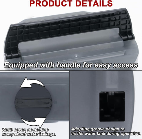 Replacement Water Tank Box Compatible with IROBOT Braava Jet M6 (6110) (6012) (6112) (6113) Ultimate Robot Mopping Water Tank Accessories...