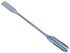 Double Ended Micro Lab Scoop Spoon Half Rounded/Flat End Spatula, 6" L Stainless Steel...