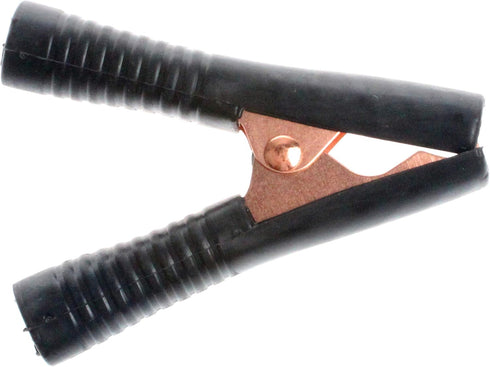 NOYITO Alligator Clips 2 Black 2 Red Metal Spring Durable 50A 75A 100A for Battery Electric Test Clips Lead Probe Alligator Clamps (100A, Black Re...
