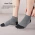 Meaiguo Toe Socks No Show Running Five Finger Socks for Men Women 4 Pairs...