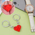 Teaaha 2 PCS Heart Keychain Set for Couples - Cute Brick Heart Matching Keychains...