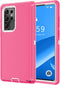 for Galaxy S22 Ultra Case, Rugged Shockproof Military Protective Bumper Phone Cover Armor Heavy Duty for Samsung Galaxy S22 Ultra (Hot Pink/White)...