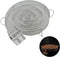 Cold Smoke Generator for BBQ Bacon Fish Salmon Meat dust Hot and Smoking Salmon Meat Burn Smoker Tools Bacon Meat Fish (round)...