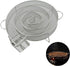 Cold Smoke Generator for BBQ Bacon Fish Salmon Meat dust Hot and Smoking Salmon Meat Burn Smoker Tools Bacon Meat Fish (round)...