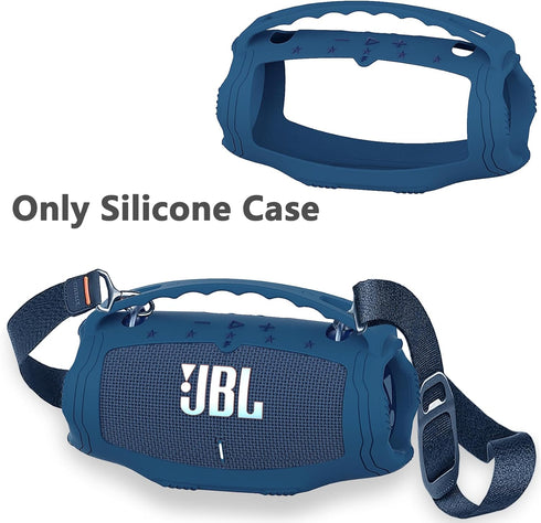 Silicone Cover Case for JBL Xtreme 4 Portable Bluetooth Speaker, Protective Skin Holder for JBL Xtreme 4 Portable Bluetooth Speaker Accessories (O...