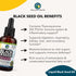 Amazing Herbs Premium Black Seed Oil - Gluten Free, Non GMO, Cold Pressed Nigella Sativa Aids in Digestive Health, Immune Support, Brain Function ...