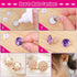 Earring Posts and Backs, Flasoo 700Pcs Stud Earring Making Kit with 300Pcs Stainless Steel Earring Posts and 400Pcs Earring Backs, Earring Supplie...