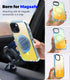 Tigowos Magnetic Bumper for iPhone 15 Case Fits MagSafe 20FT Drop Resistant Back Cover Shockproof Slim Fit for iPhone 15 Phone Case, Colorful...