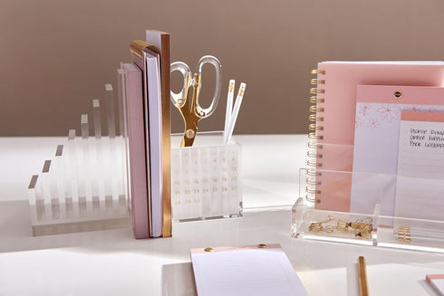 Russell+Hazel A5 Journal, Peony Bookcloth Hardcover, Organization Supplies, 5.89" x 8.33", 252 Pages...
