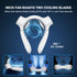 Portable-Wearable-Neck-Air-Conditioner, 360° Around Cooling Neck Fan Air Conditioner?White?...