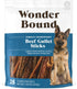 Amazon Brand - Wonder Bound Beef Gullet Sticks Dog Treats, 5-6 Inch, Pack of 25, Highly Digestible, Minimally Processed, 7.05 Ounce, 25 Count (Pac...