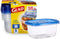 GladWare Soup & Salad Everyday Use, Medium Rectangle Storage, Standard, 24 Oz, 5 Count...