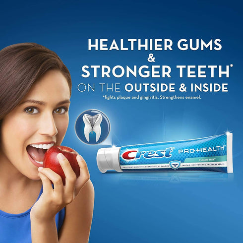 Crest Pro-Health Toothpaste, Clean Mint 4.6 oz (Pack of 2)...