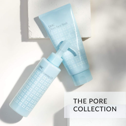 DHC Pore Cleansing Oil, Facial Cleansing Oil, Makeup Remover, Unclog Pores, Residue-Free, Ideal for Oily and Acne Prone Skin, Fragrance and Colora...