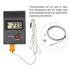 MECCANIXITY E Type Thermocouple Temperature Sensor Probe 4x30mm 6.6ft Wire 0 to 600°C(32 to 1112°F) Stainless Steel...