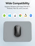 TECKNET Bluetooth Mouse, Rechargeable 2.4G Wireless Mouse for Laptop, Tri-Mode Slim Silent Computer Mouse 4000 DPI Portable for MacBook/iPad/Andro...