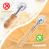 Bewudy Pastry Cutter Wheel, Professional Pasta Maker Cutter Wheel with Roller, Zinc Alloy Dumpling Lace Dough Noodle Ravioli Pizza Making Cutter f...