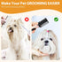 2 Pcs Razor Comb for Dogs Cats with 20 Pcs Extra Blades Pet Razor Comb 2 in 1 Trimming&Grooming, Dog Cat Brush that Cuts Hair, Hair Cutter Comb fo...