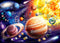 Puzzles for Kids Ages 4-8, 3-5, 6-8, 8-10 Boys Girls - 100 Piece Solar System Space Kids Jigsaw Puzzles - Science Educational Toys for Kids 5-7 Pl...