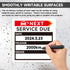 Oil Change Stickers,300pcs 2x2 Inches Oil Change Reminder Sticker for Windshield with No Residue, Clear Next Service Due Labels for Car Auto Vehic...