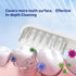 Toothbrush Replacement Heads Compatible with Quip - Brush Heads Refills for Spin Electric Toothbrush, 6 Packs, White...
