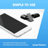 SmartKlear Smart Phone Screen Cleaner - For iPhones, Androids, and More - Cleaner With Carbon Microfiber Tech - Injected Black - 1 Count...