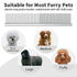 Large Firm Slicker Brush & Pet Comb Value Kit,Extra Long Pin Slicker Brush for Dogs Goldendoodles,Large Dog Pet Grooming Wire Brush and Deshedding...
