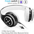 Kids Bluetooth Headphones 85db/110db Volume Limit Wireless/Wired Aux Port Foldable Noise Protection Over-Ear Build-in Mic Headphones for Kids Adul...