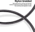 cugunu iPhone Charger, 5 Pack 3/3/6/6/10FT Apple MFi Certified USB Lightning Cable Nylon Braided Fast Charging Cord Compatible for iPhone 14/13/12...