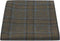 Olive Green & Brown Check Pocket Square, Tweed, Tartan, Plaid...
